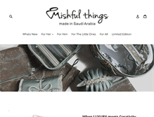 Tablet Screenshot of mishful.com